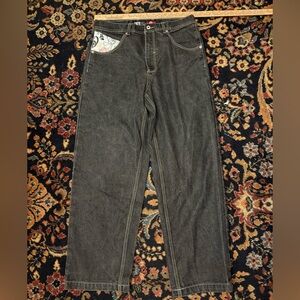 Vintage Y2K South Pole Baggy Fit Wide Leg Men’s Blue Denim Size 34 Waist.